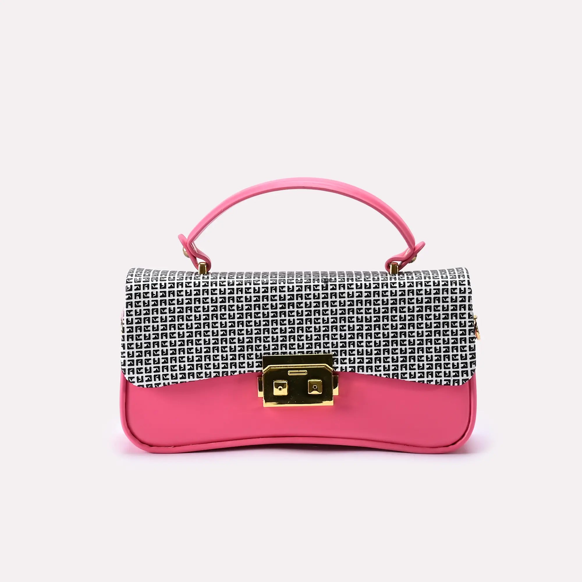 Casual Hand Bags Pink 0322160