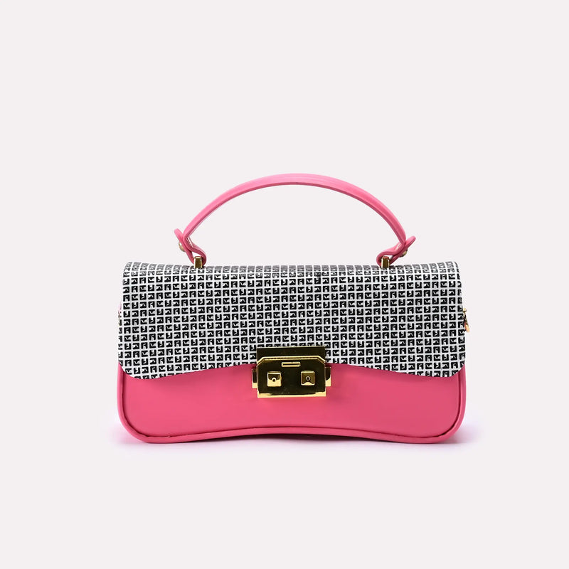 Casual Hand Bag Pink 0322160