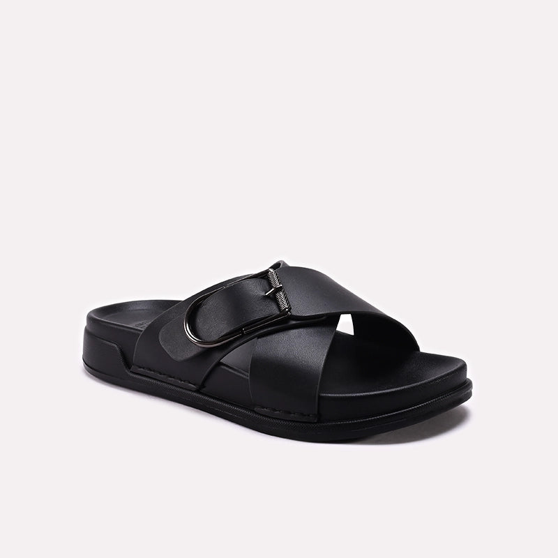 Baba Formal Slipper Black 0630306