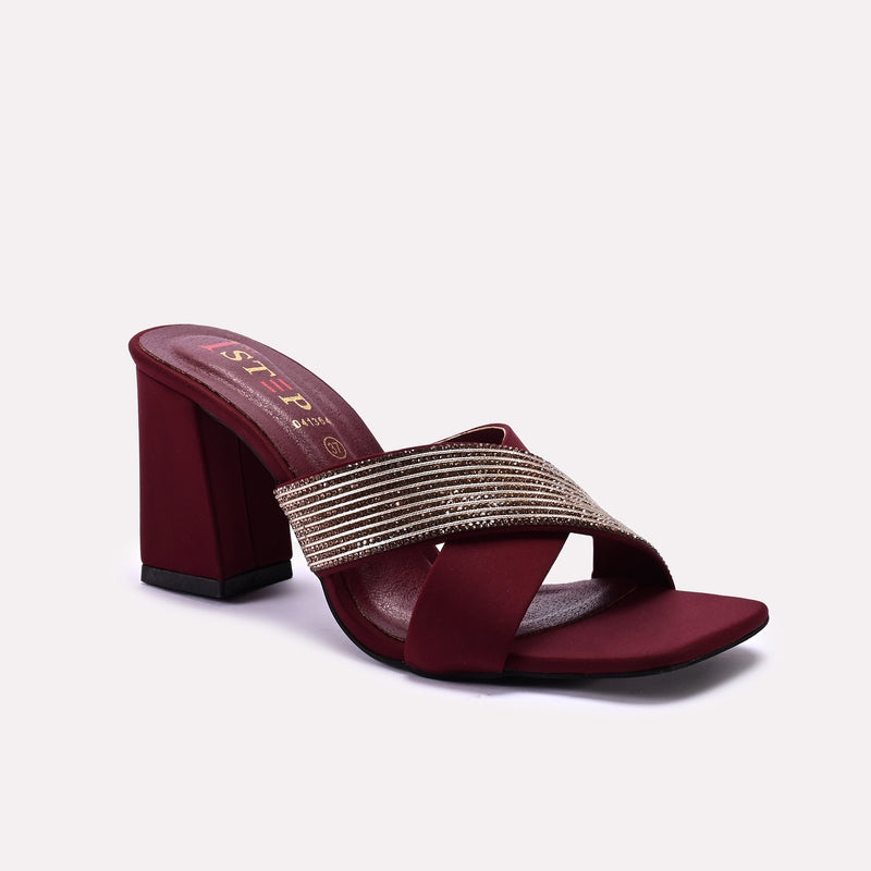 Fancy Slipper Maroon 0413644