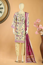 Serenya - 3 Piece Stitched Lawn Suit 15R1124
