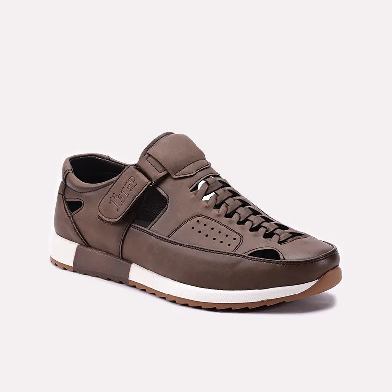 Brown Roman Sandal 0141252