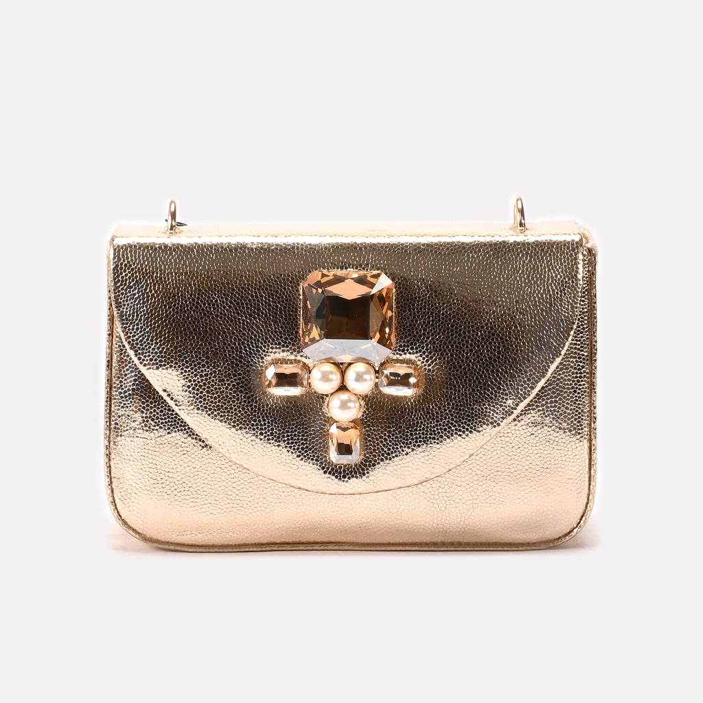 Hand bag Light Gold 0322339