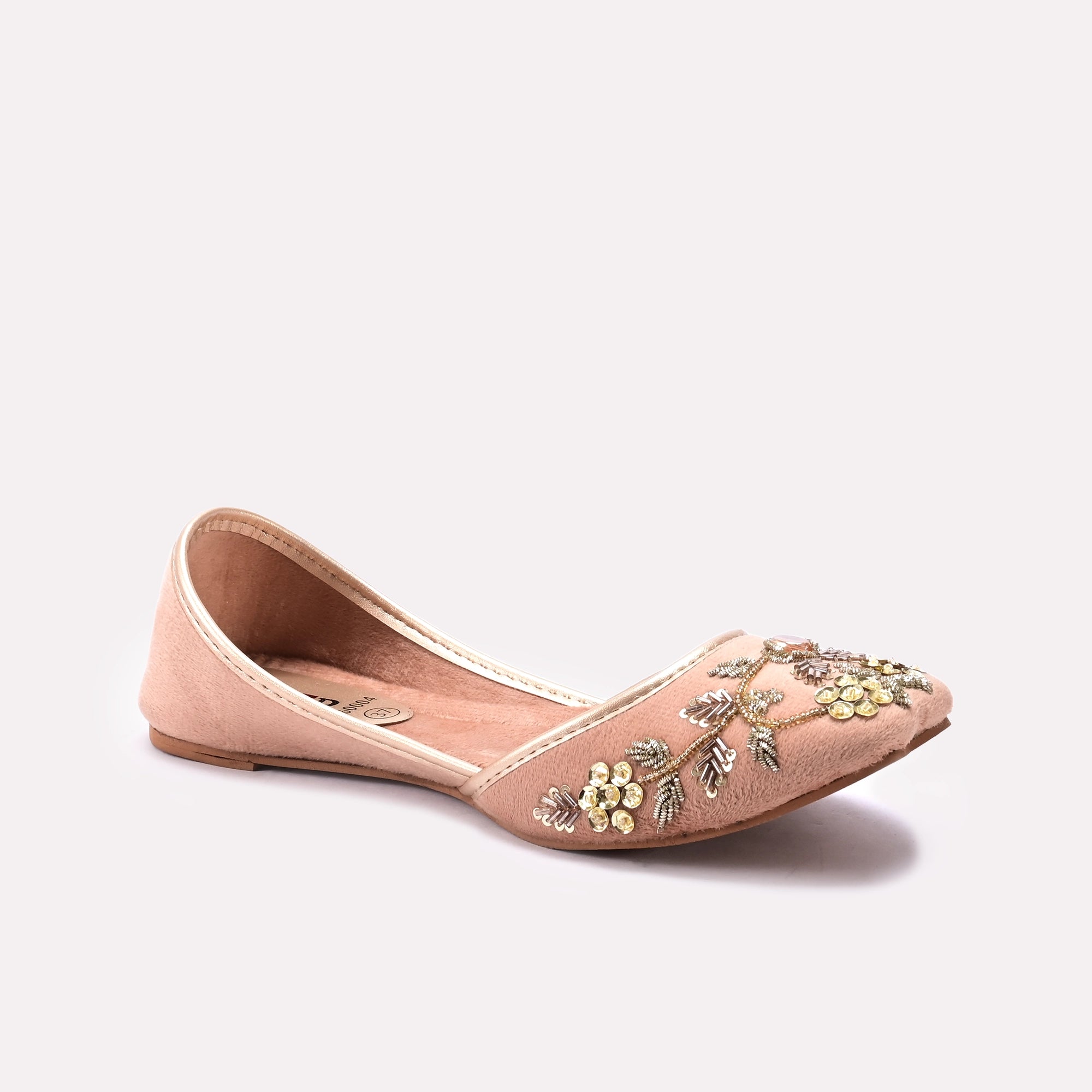 Fancy Khussa Peach 0460004