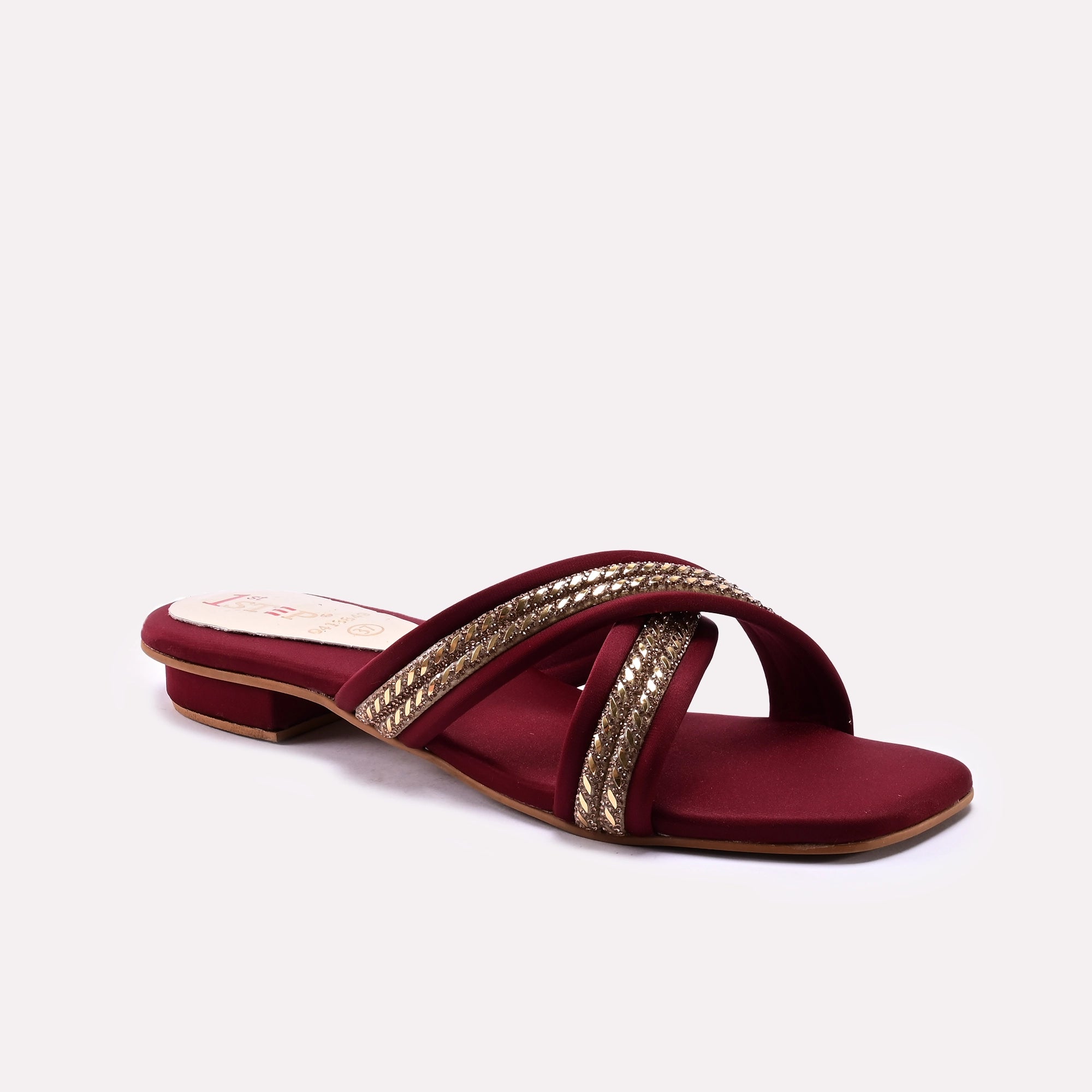 Fancy Slipper Maroon 0413849