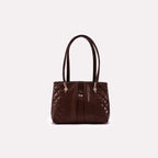 Casual  Shoulder Bags Brown 0331554