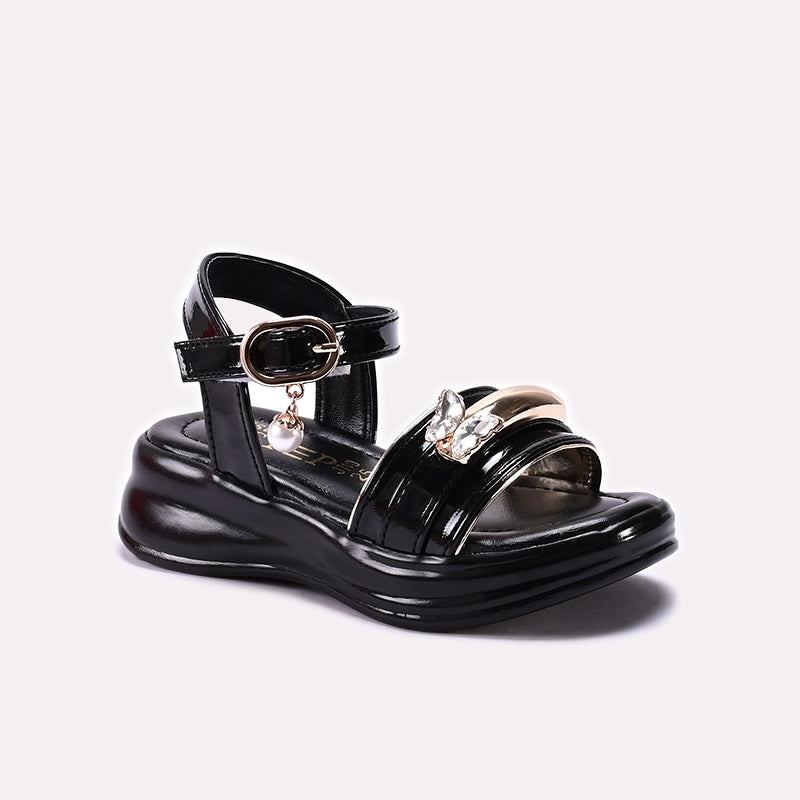 Baby Fancy Sandal Black 0721216