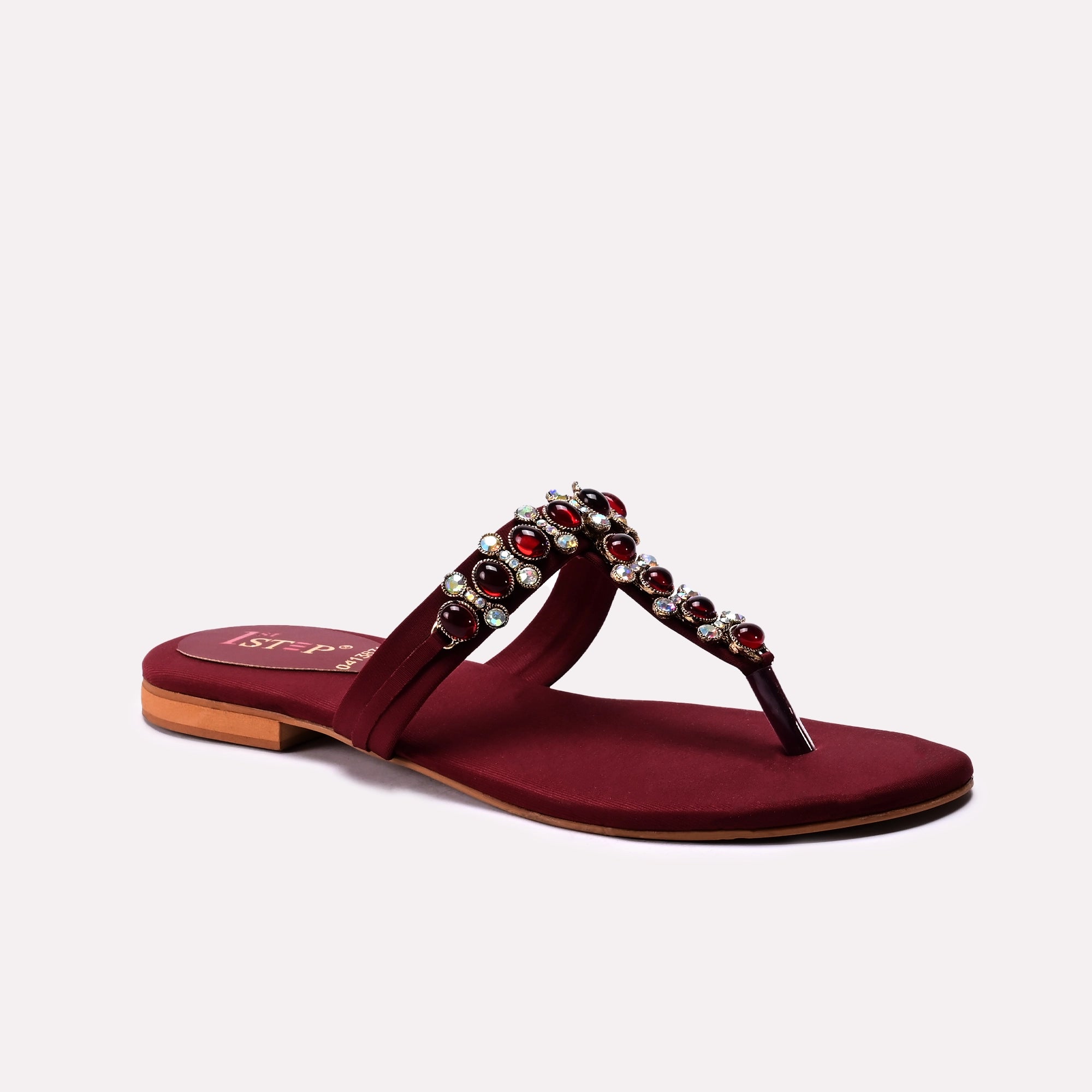Fancy Slipper Maroon 0413871