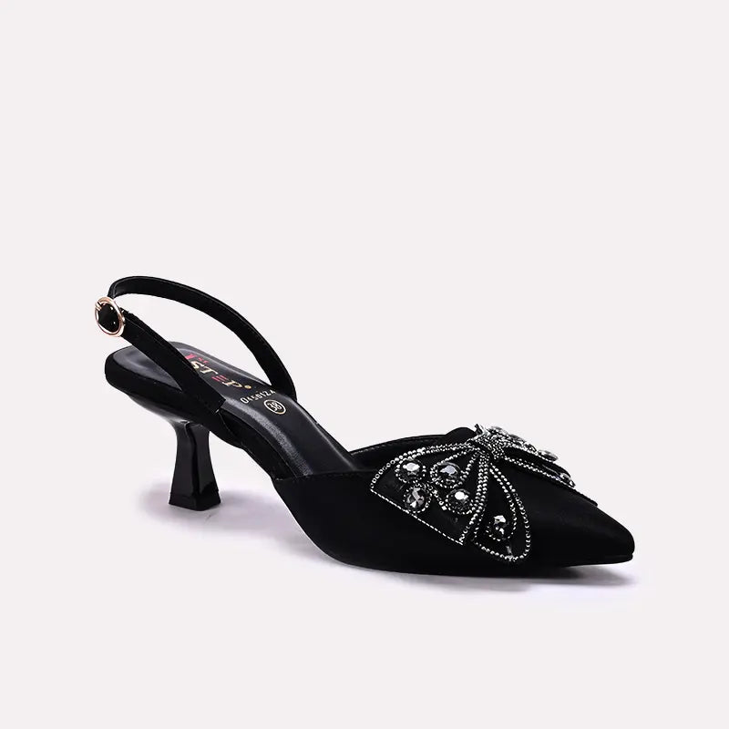 Fancy Court Shoes Black 0450124