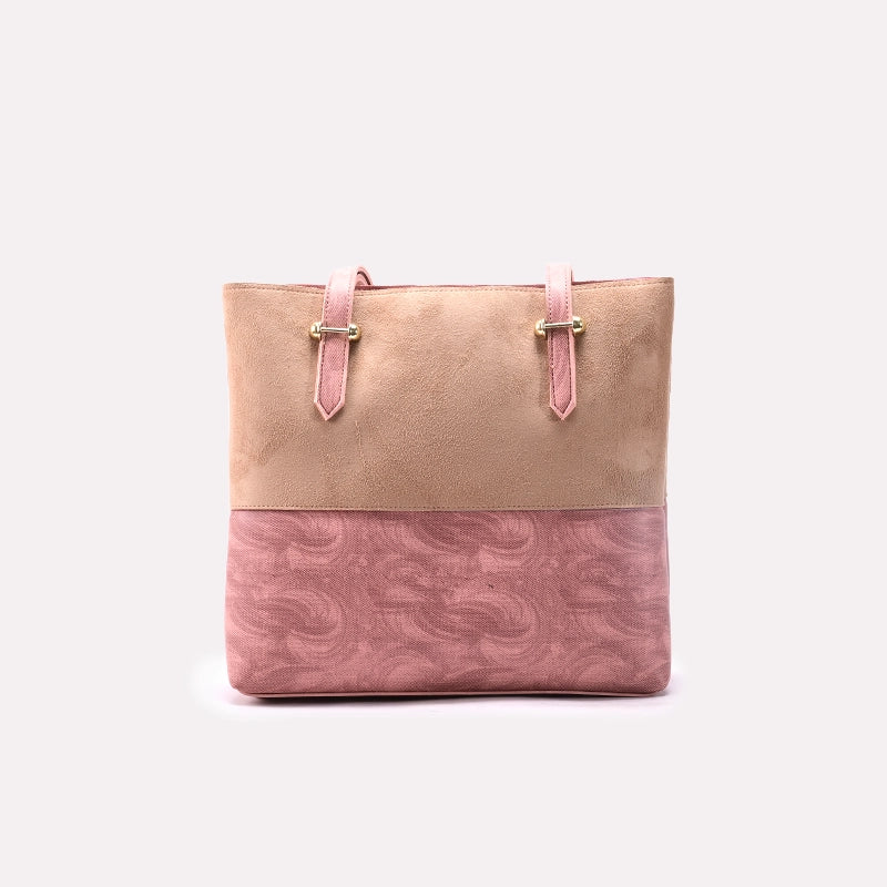 Casual Shoulder Bags Pink 0331043