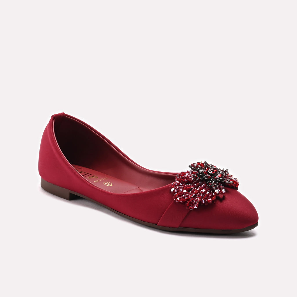 Casual Pumps Maroon 0431506