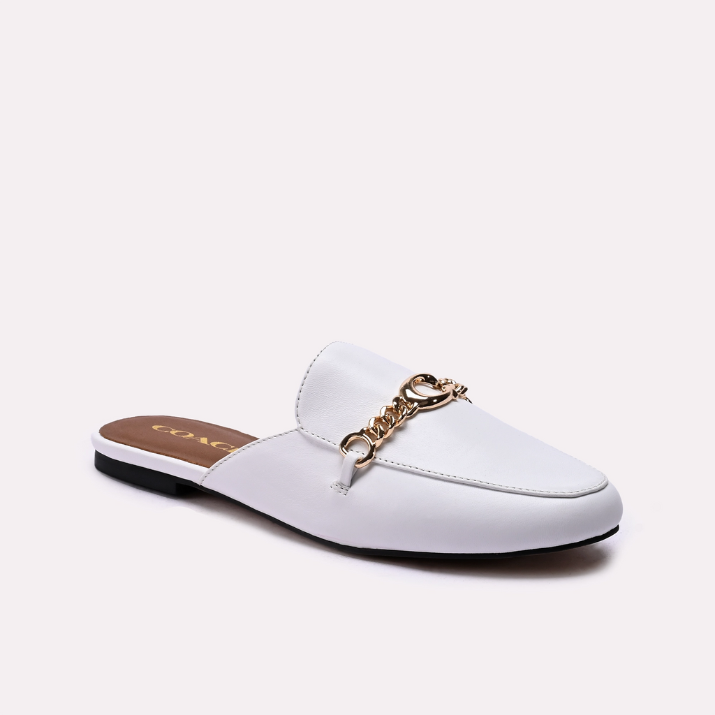 Slip-on mule White 0470100