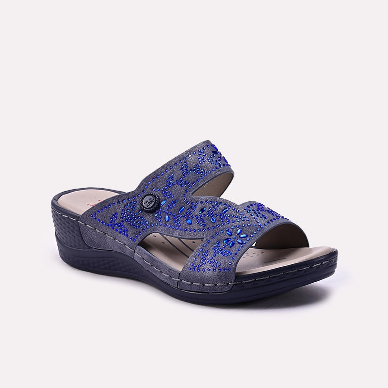 Blue Casual Slipper 0413358