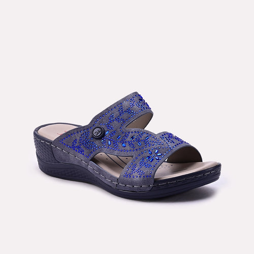 Blue Casual Slipper 0413358