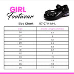 Girl Fancy Pumps Black 0710714