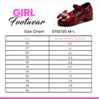 Girl Fancy Pumps Red 0710725