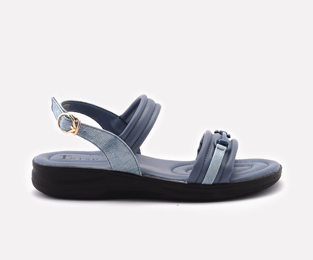 blue comfortable sandals