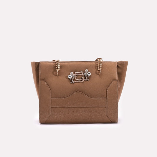 Light Brown Casual Shoulder Bags 0330955