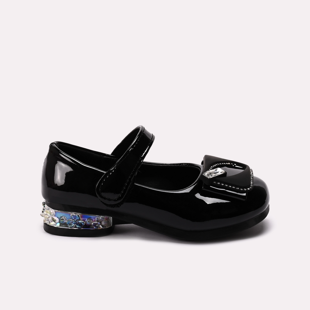 Girl Fancy Pumps Black 0710714