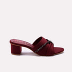 Fancy Slipper Maroon 0413762