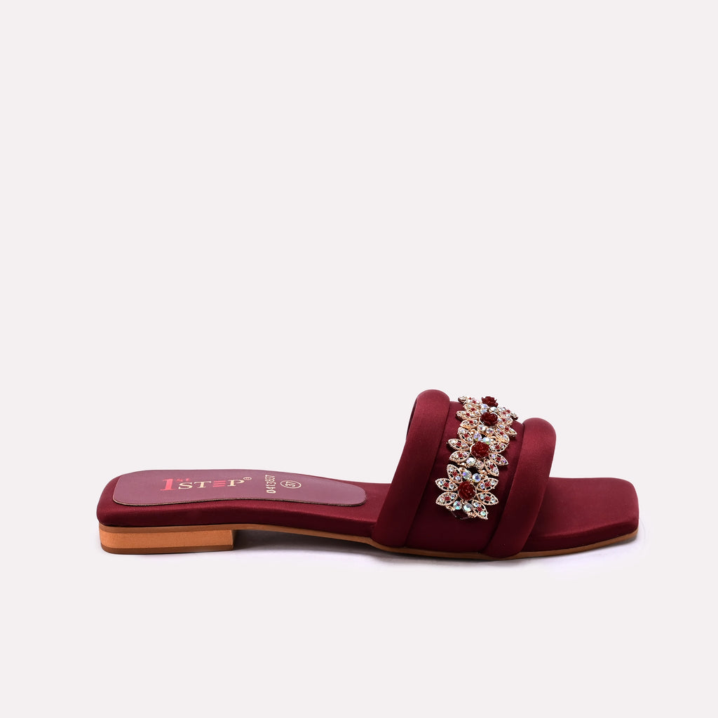 Fancy Slipper Maroon 0413837