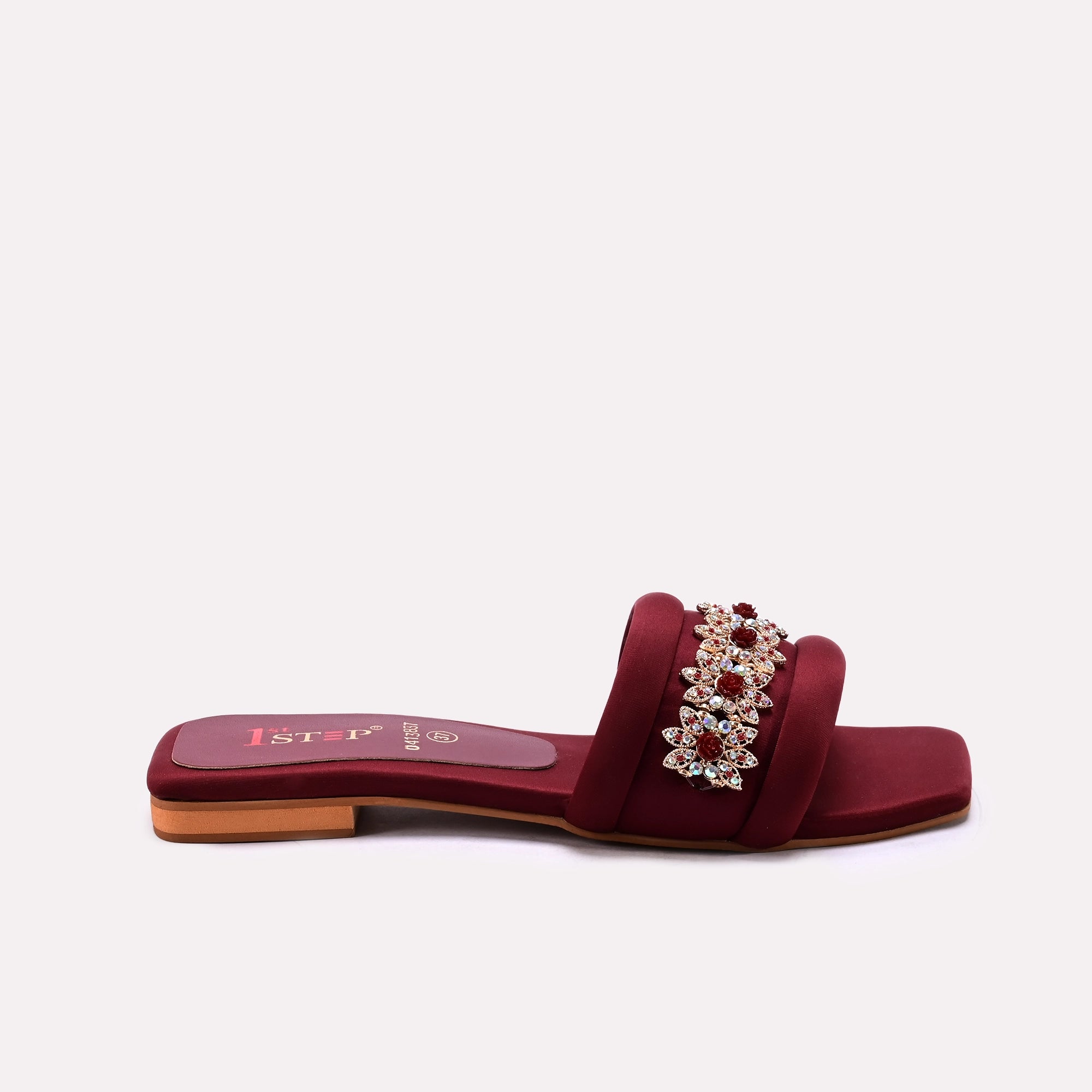 Fancy Slipper Maroon 0413837