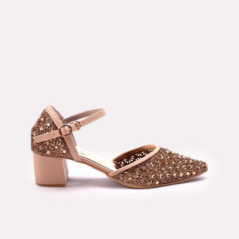 Bridal Court Shoes Fawn 0450098