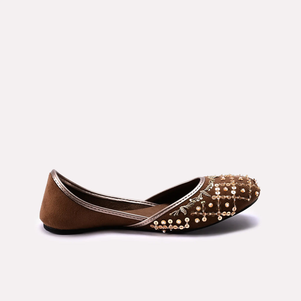 Fancy Khussa Brown 0460017