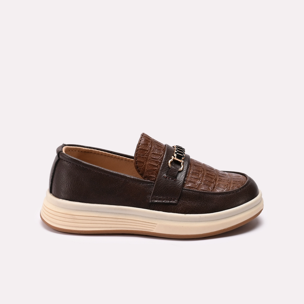 Boy Loafer Shoes Brown 0640192