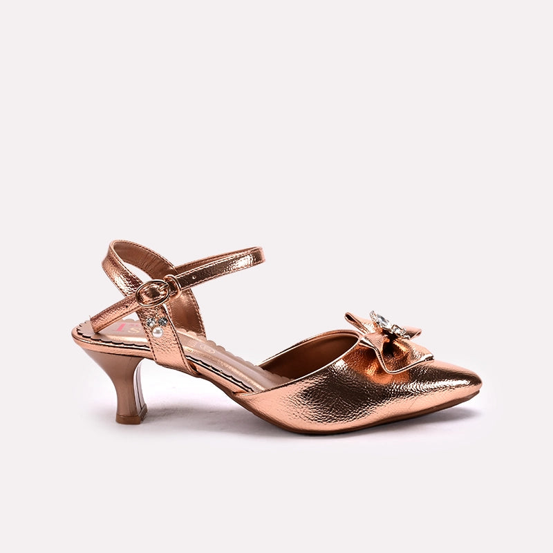Fancy Court Shoes Peach 0450077