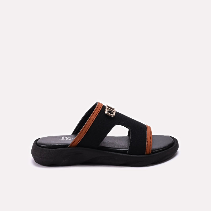 Baba Casual Slipper Black 0630310