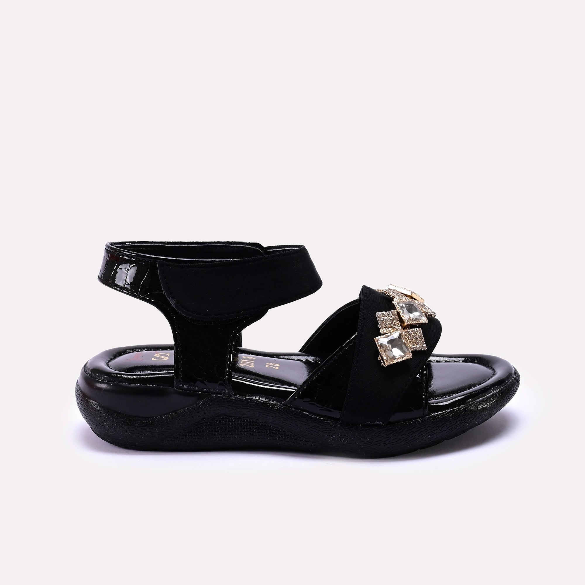 Baby Fancy Sandal Black 0721169