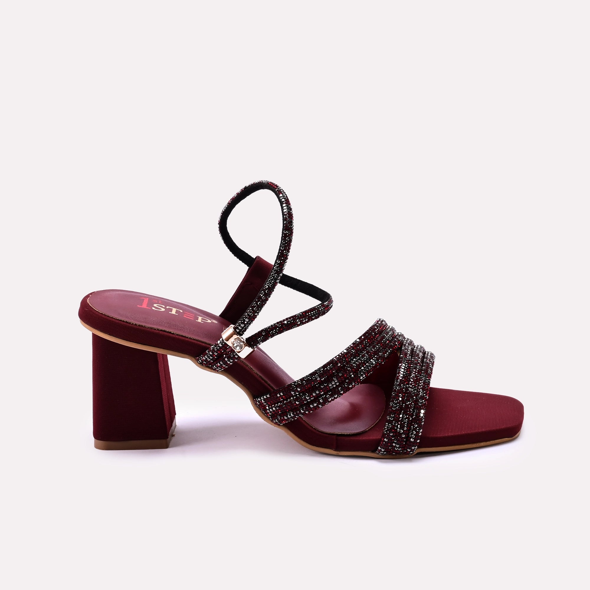 Fancy Sandal Maroon 0421721