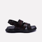 Brown Comfy Leather Sandals 0141167