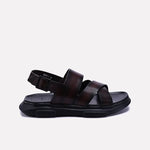 Brown Comfy Leather Sandals 0141167
