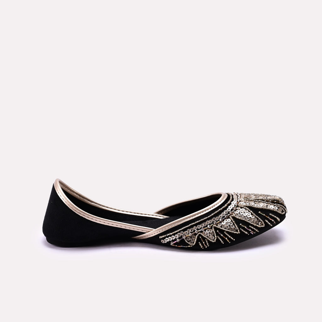 Fancy Khussa Black 0460024