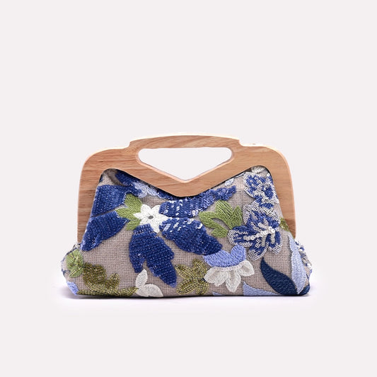 Blue Ladies Casual Clutch 0315787