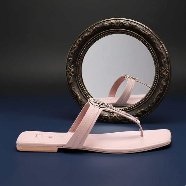 Match Your 3 Piece Pret Suit with Elegant Soft Chappal for Ladies