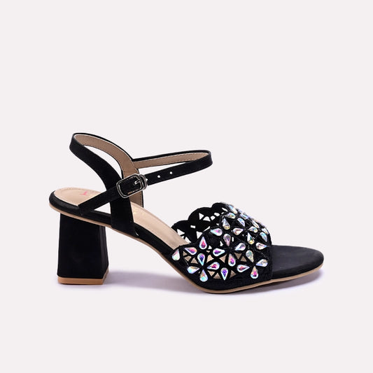 Black Bridal Sandals 0421300