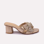 Bridal Slipper Gold 0412425