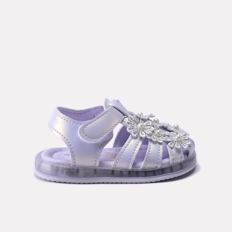 Baby Fancy Sandal Silver 0721264