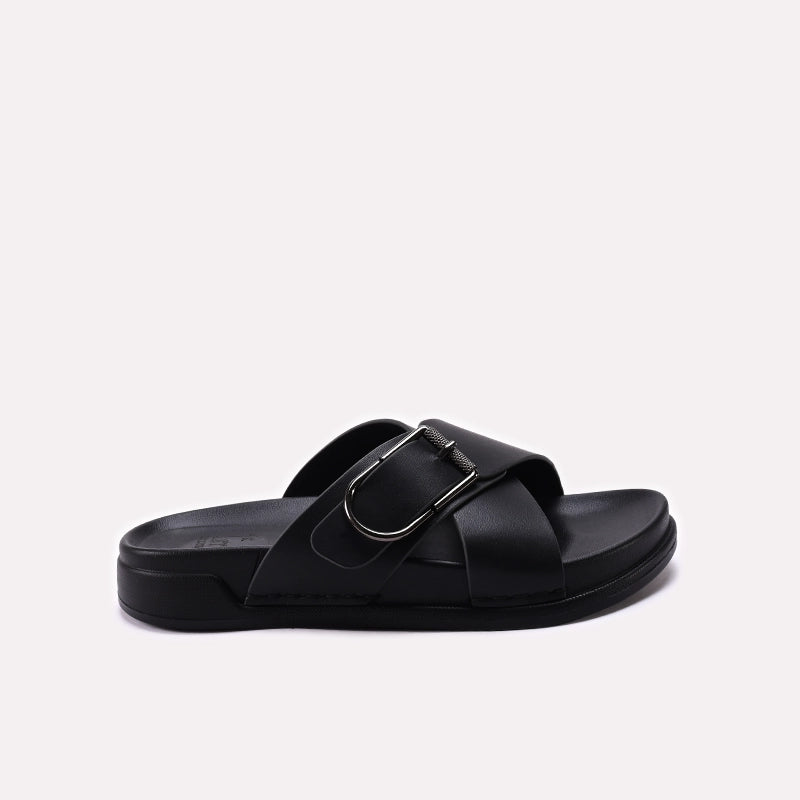 Baba Formal Slipper Black 0630306