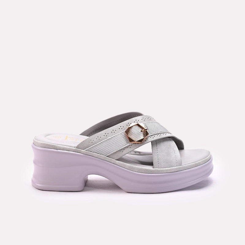 Casual Slipper Silver 0413519