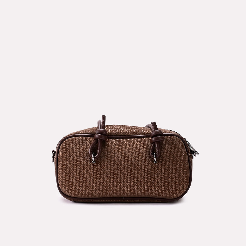 Casual Hand Bags Dark Brown 0322187