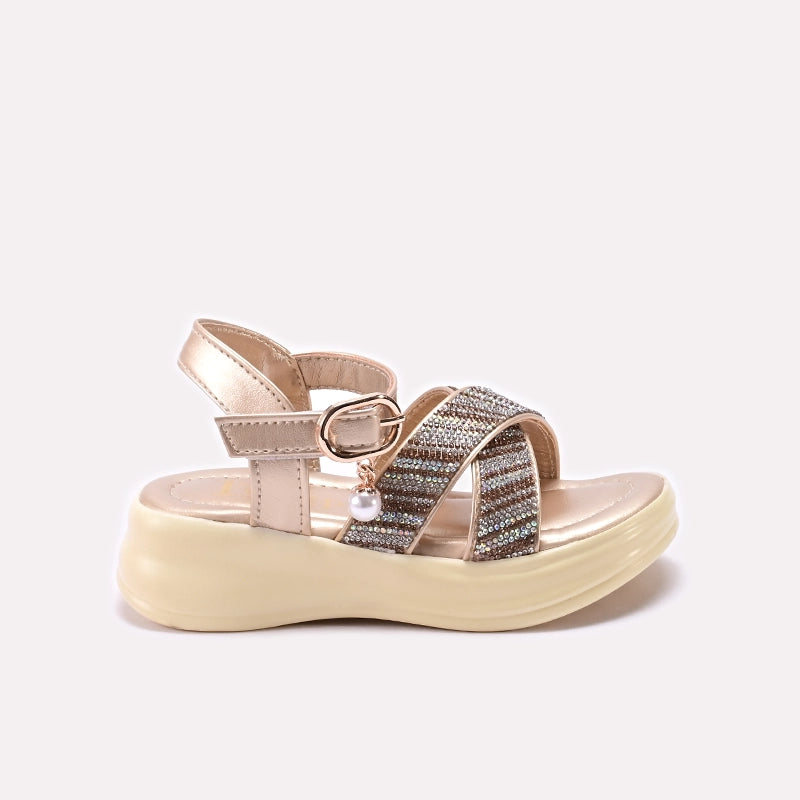 Baby Fancy Sandal Golden 0721217