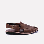 mens Brown Peshawari Chappal