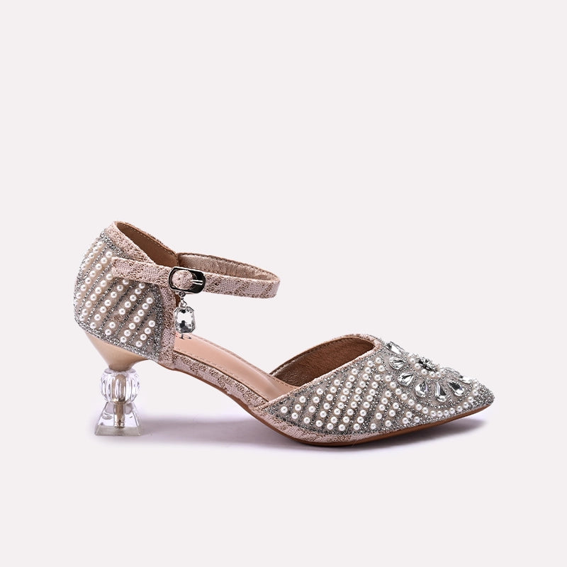 Bridal Court Shoes Golden 0450175