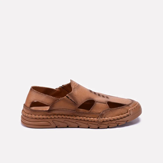 Mens Khaki Roman Sandals