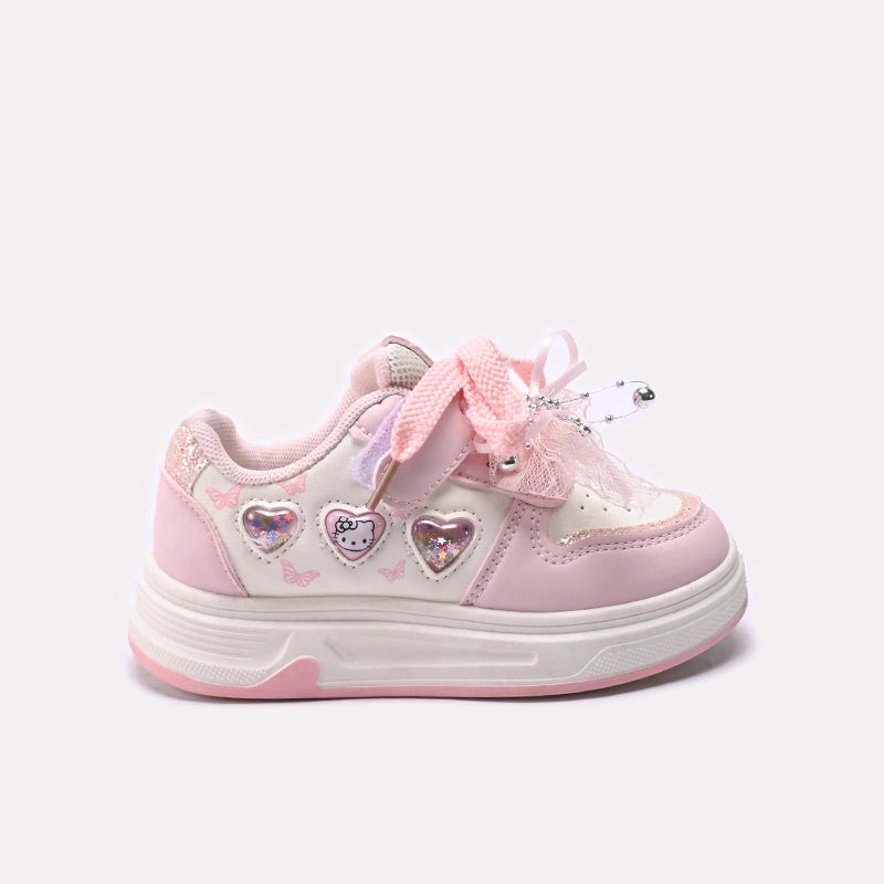 Girl Jogger Shoes Pink 0750588