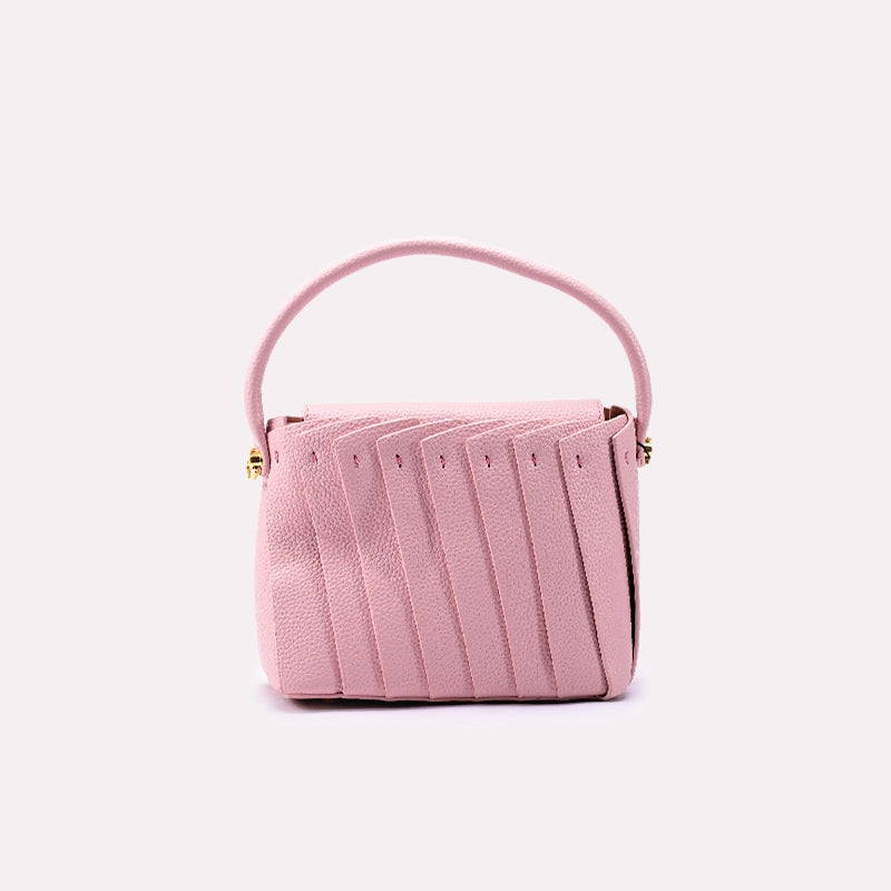 Light Pink Casual Hand Bags 0322019